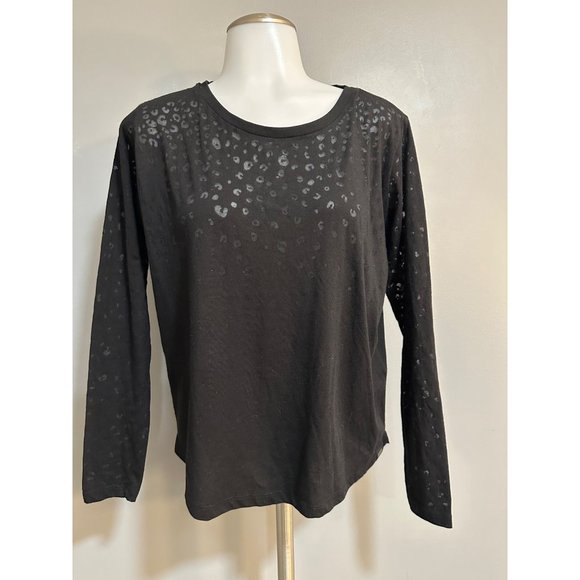 Scotch & Soda MAISON SCOTCH Magnifique Women Top Long sleeve Loose Fit Cheetah - Picture 1 of 7